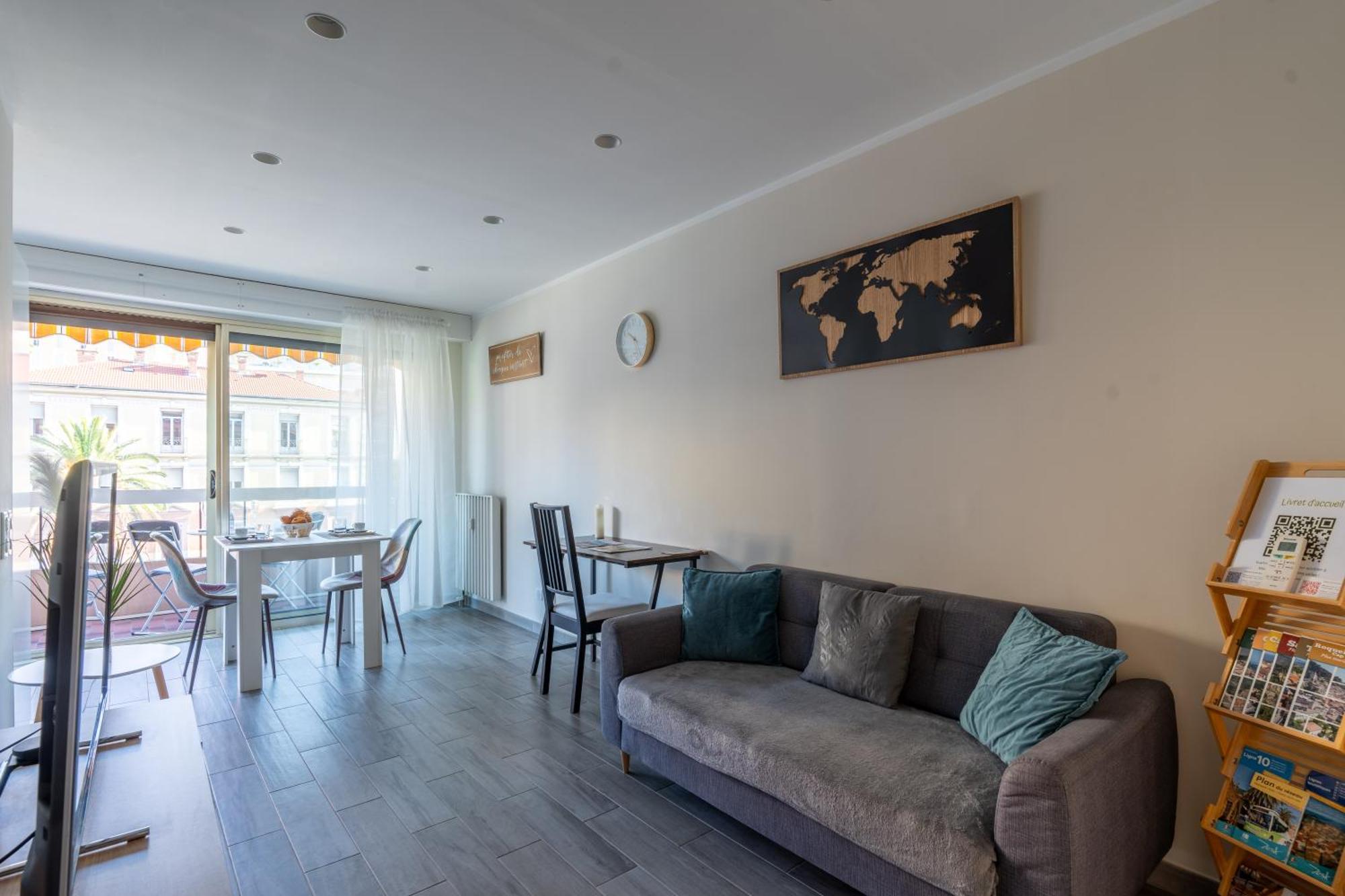 Fabuleux Appartement 2 Personnes Au Coeur De Menton, Climatise Et Proche Gares Routiere Et Sncf Екстериор снимка